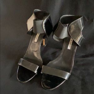 Strappy Black Manolo Blahnik Pumps